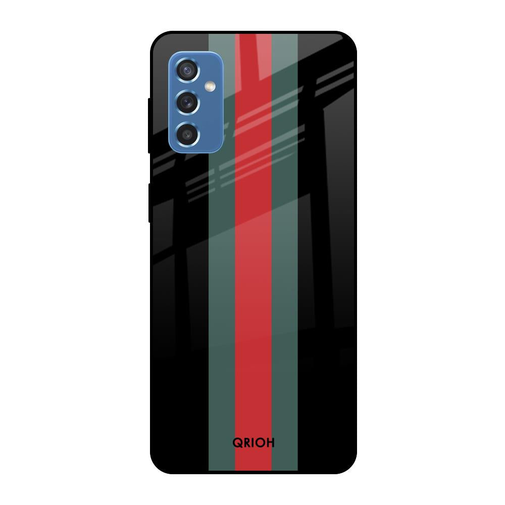 Vertical Stripes Samsung Galaxy M52 5G Glass Cases & Covers Online