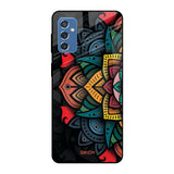 Retro Gorgeous Flower Samsung Galaxy M52 5G Glass Cases & Covers Online
