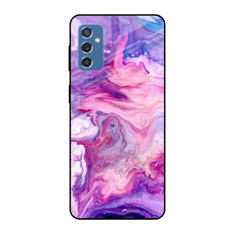 Cosmic Galaxy Samsung Galaxy M52 5G Glass Cases & Covers Online