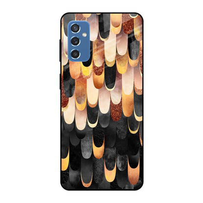 Bronze Abstract Samsung Galaxy M52 5G Glass Cases & Covers Online