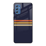 Tricolor Stripes Samsung Galaxy M52 5G Glass Cases & Covers Online
