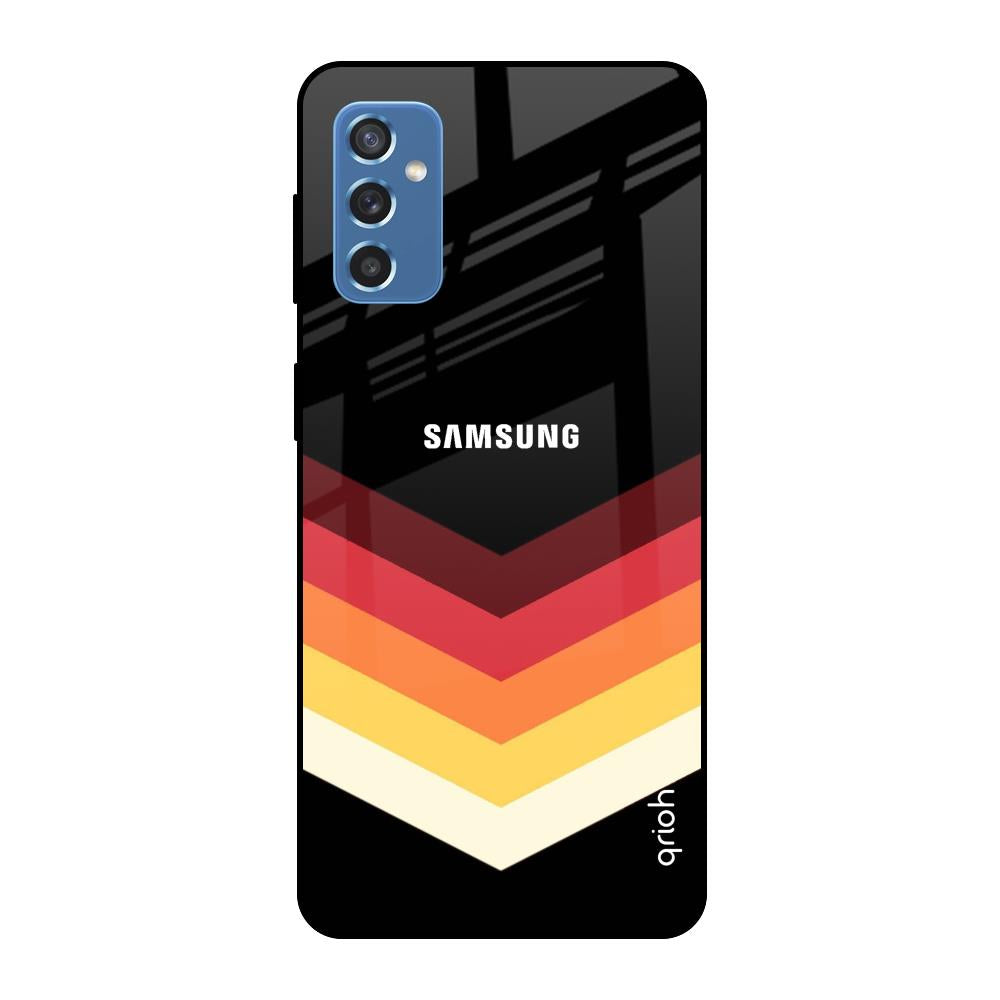 Abstract Arrow Pattern Samsung Galaxy M52 5G Glass Cases & Covers Online