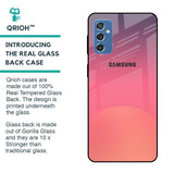 Sunset Orange Glass Case for Samsung Galaxy M52 5G