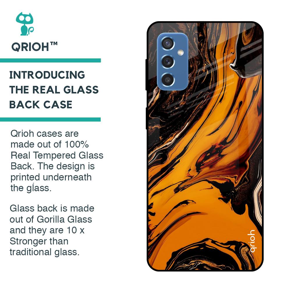 Secret Vapor Glass Case for Samsung Galaxy M52 5G