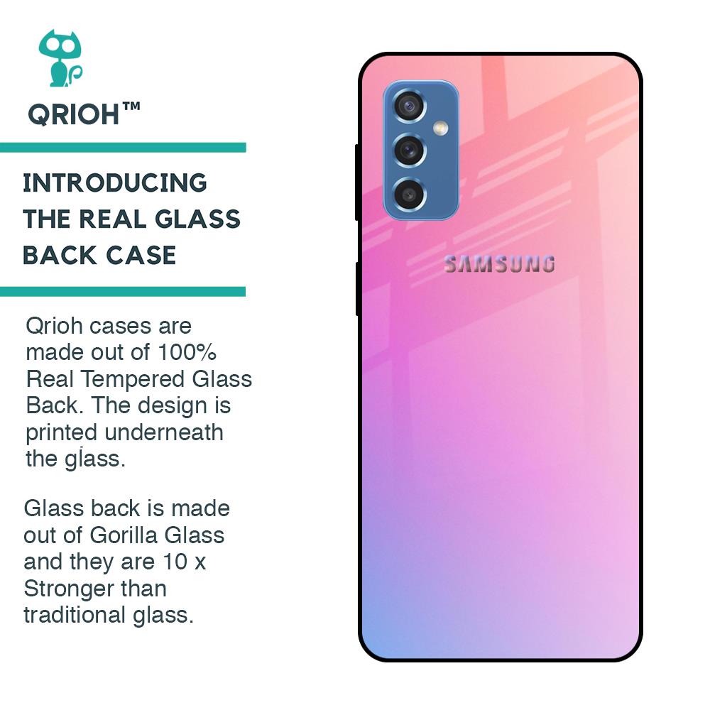 Dusky Iris Glass case for Samsung Galaxy M52 5G