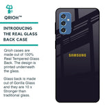 Deadlock Black Glass Case For Samsung Galaxy M52 5G
