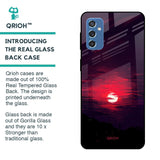 Morning Red Sky Glass Case For Samsung Galaxy M52 5G
