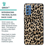 Leopard Seamless Glass Case For Samsung Galaxy M52 5G