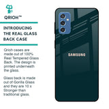 Hunter Green Glass Case For Samsung Galaxy M52 5G