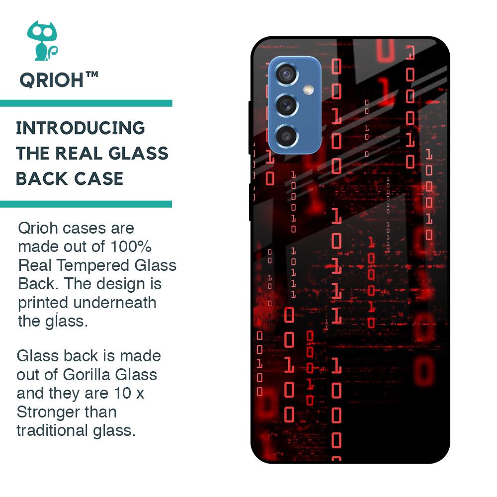 Let's Decode Glass Case For Samsung Galaxy M52 5G