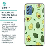 Avocado Green Glass Case For Samsung Galaxy M52 5G