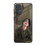 Blind Fold Samsung Galaxy M32 5G Glass Back Cover Online