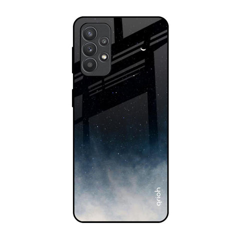 Black Aura Samsung Galaxy M32 5G Glass Back Cover Online