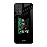 Daily Routine Samsung Galaxy M32 5G Glass Back Cover Online
