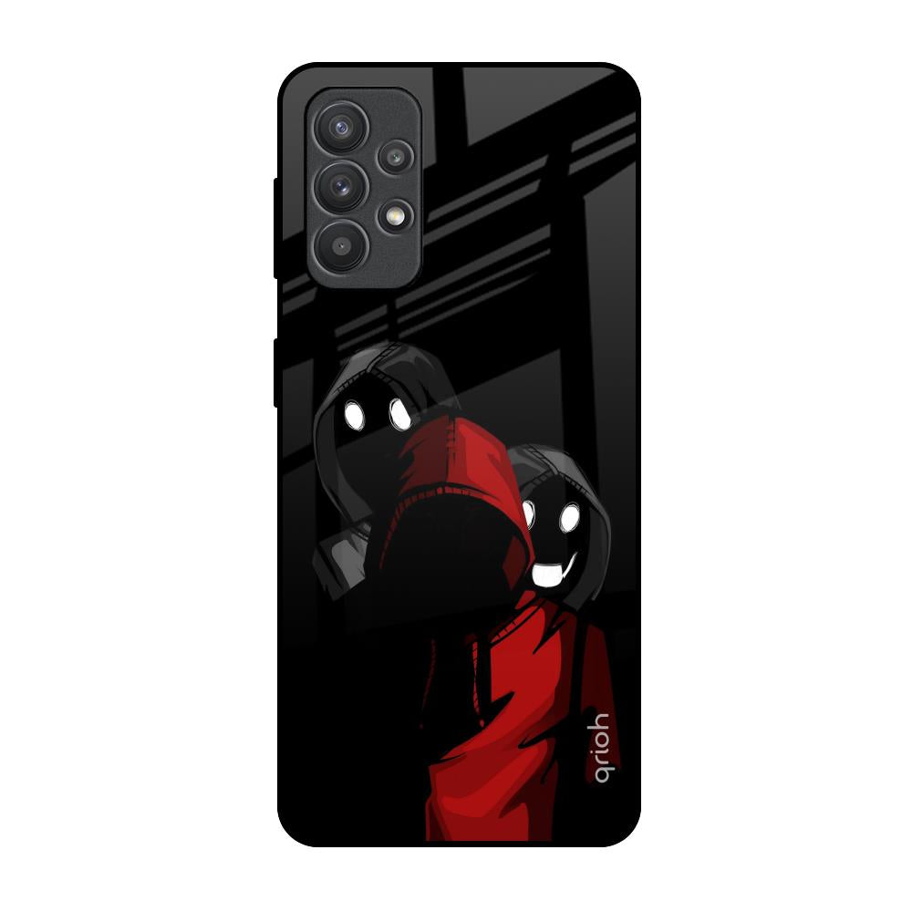 Shadow Character Samsung Galaxy M32 5G Glass Back Cover Online