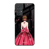 Fashion Princess Samsung Galaxy M32 5G Glass Back Cover Online