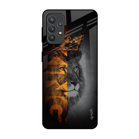 King Of Forest Samsung Galaxy M32 5G Glass Back Cover Online
