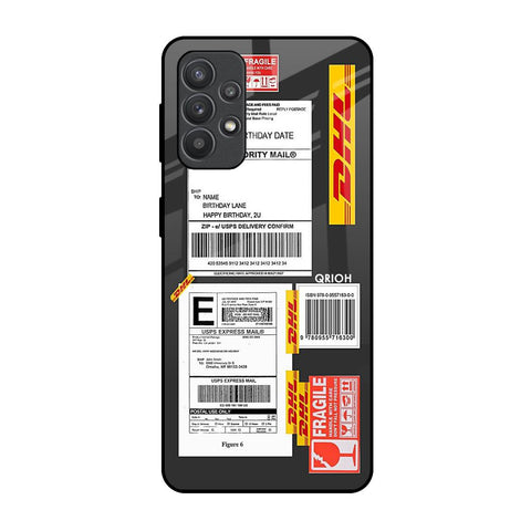 Cool Barcode Label Samsung Galaxy M32 5G Glass Back Cover Online
