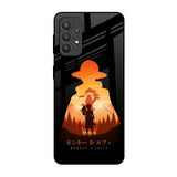 Luffy One Piece Samsung Galaxy M32 5G Glass Back Cover Online