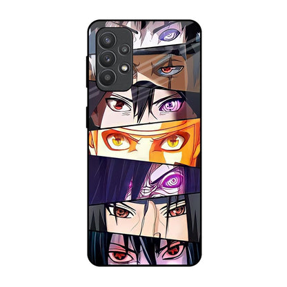 Anime Eyes Samsung Galaxy M32 5G Glass Back Cover Online
