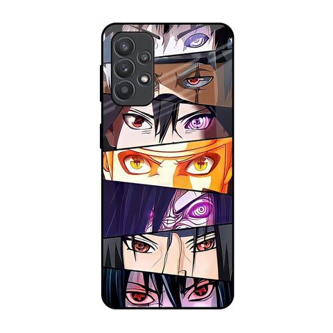 Anime Eyes Samsung Galaxy M32 5G Glass Back Cover Online