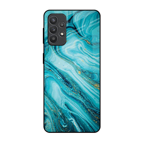 Ocean Marble Samsung Galaxy M32 5G Glass Back Cover Online