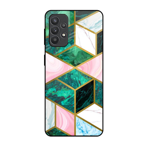 Seamless Green Marble Samsung Galaxy M32 5G Glass Back Cover Online