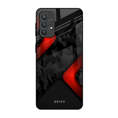 Modern Camo Abstract Samsung Galaxy M32 5G Glass Back Cover Online