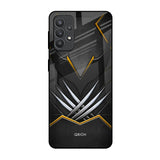 Black Warrior Samsung Galaxy M32 5G Glass Back Cover Online