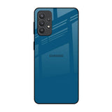 Cobalt Blue Samsung Galaxy M32 5G Glass Back Cover Online