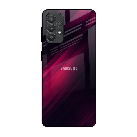 Razor Black Samsung Galaxy M32 5G Glass Back Cover Online