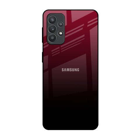 Wine Red Samsung Galaxy M32 5G Glass Back Cover Online