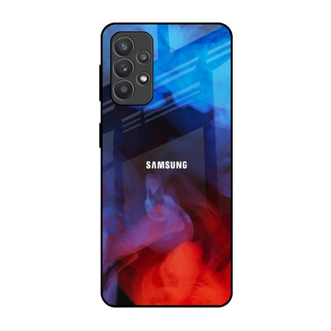 Dim Smoke Samsung Galaxy M32 5G Glass Back Cover Online