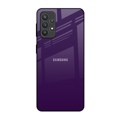 Dark Purple Samsung Galaxy M32 5G Glass Back Cover Online