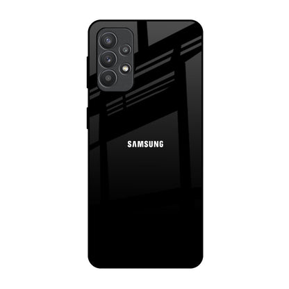 Jet Black Samsung Galaxy M32 5G Glass Back Cover Online