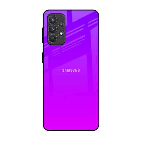 Purple Pink Samsung Galaxy M32 5G Glass Back Cover Online