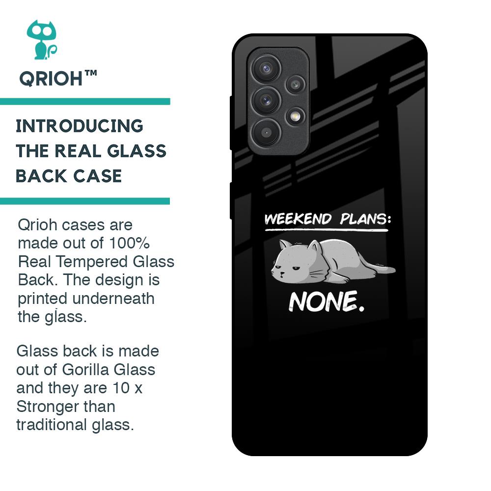 Weekend Plans Glass Case for Samsung Galaxy M32 5G