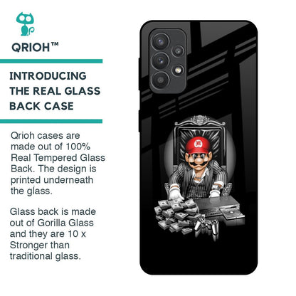 Dark Secret Glass Case for Samsung Galaxy M32 5G