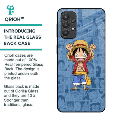 Chubby Anime Glass Case for Samsung Galaxy M32 5G