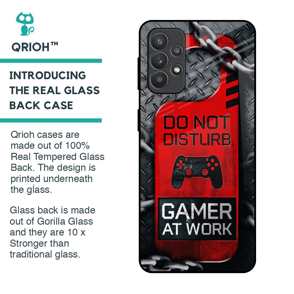 Do No Disturb Glass Case For Samsung Galaxy M32 5G