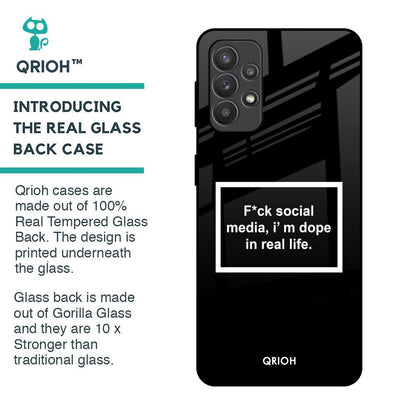 Dope In Life Glass Case for Samsung Galaxy M32 5G