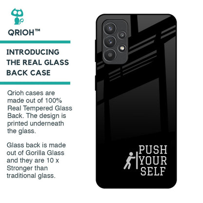 Push Your Self Glass Case for Samsung Galaxy M32 5G
