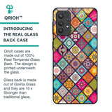 Multicolor Mandala Glass Case for Samsung Galaxy M32 5G