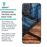 Wooden Tiles Glass Case for Samsung Galaxy M32 5G