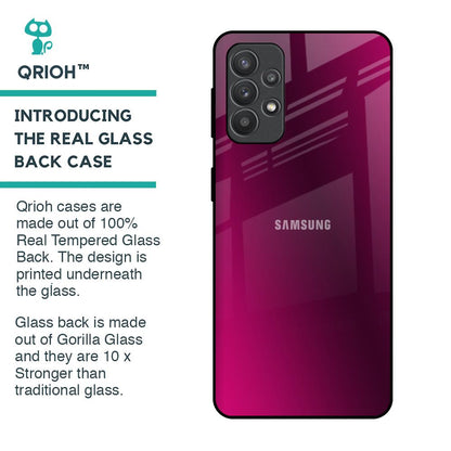 Pink Burst Glass Case for Samsung Galaxy M32 5G