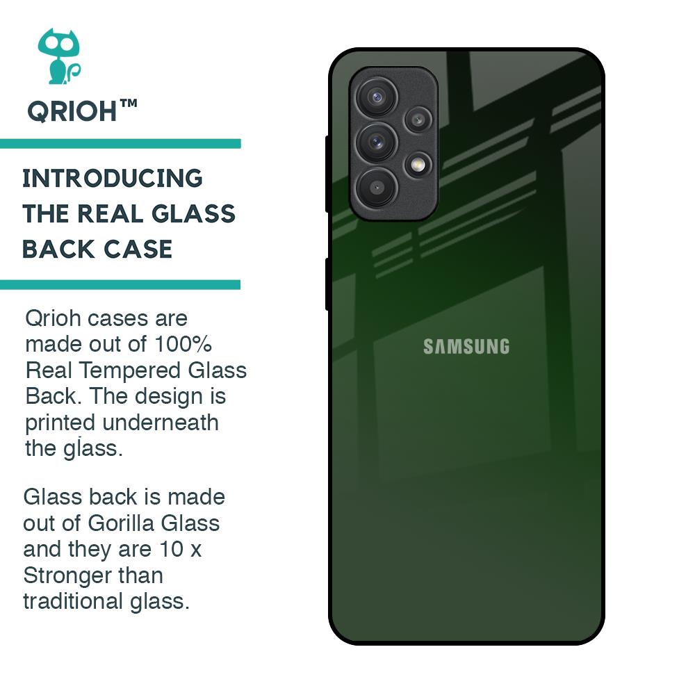 Deep Forest Glass Case for Samsung Galaxy M32 5G