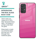 Pink Ribbon Caddy Glass Case for Samsung Galaxy M32 5G