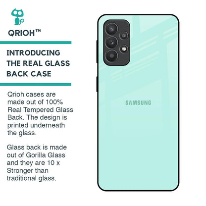 Teal Glass Case for Samsung Galaxy M32 5G
