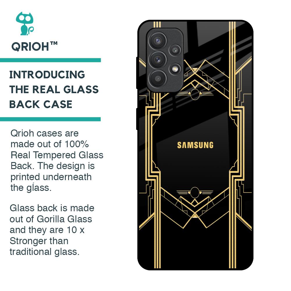 Sacred Logo Glass Case for Samsung Galaxy M32 5G