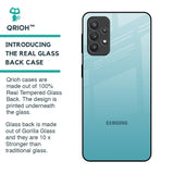 Arctic Blue Glass Case For Samsung Galaxy M32 5G